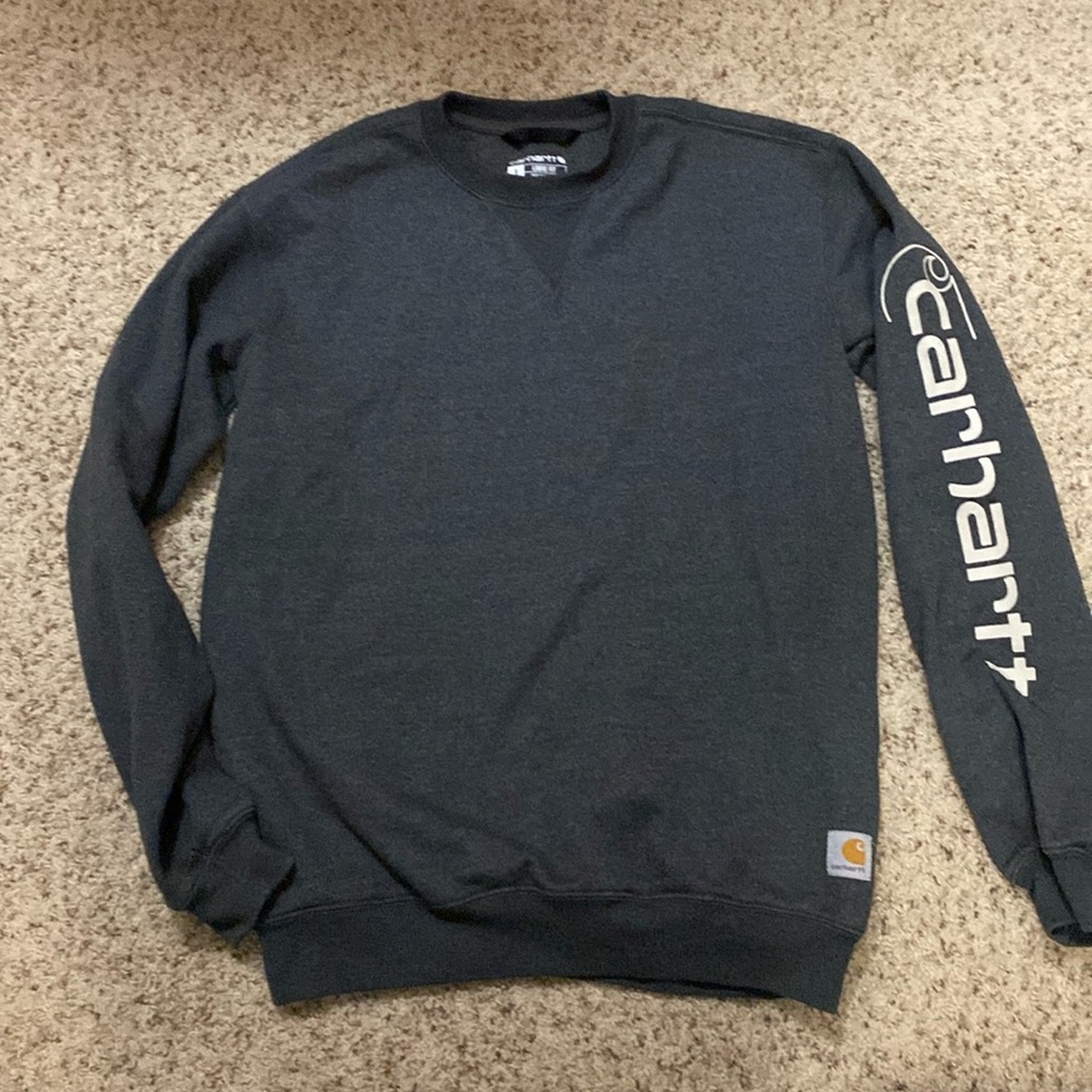 Carhartt charcoal loose fit size S